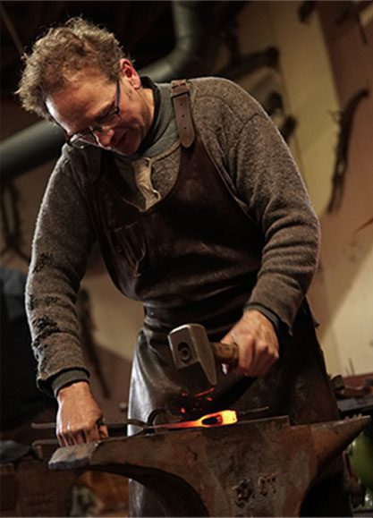 Cloutier Forge and Leather Works - Master Blacksmith Patrick McIvor